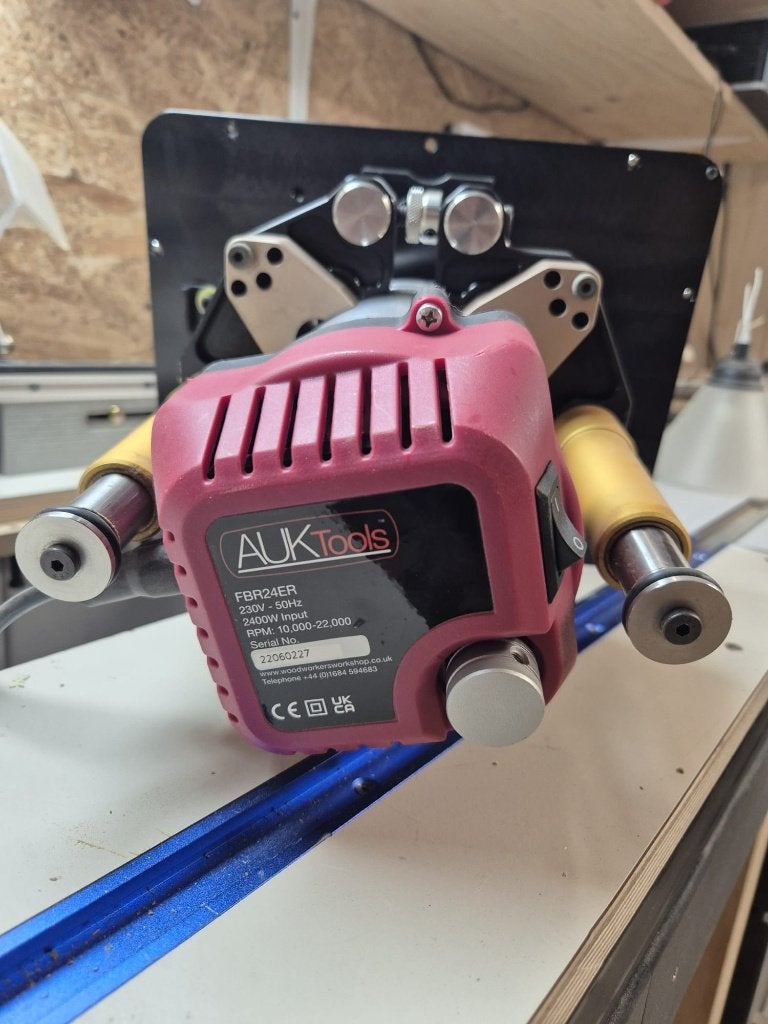Auk tools frees lift met frees spindel en incra topplaat, Doe-het-zelf en Verbouw, Gebruikt, Overige soorten, Elektrisch, Ophalen