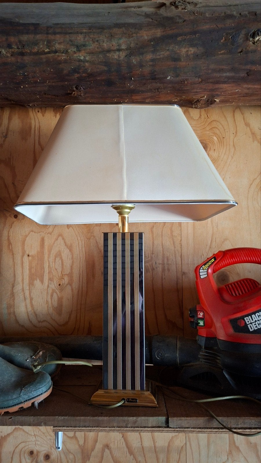 Vintage Le Dauphin Tafellamp - Elegant Design, Antiek en Kunst, Ophalen
