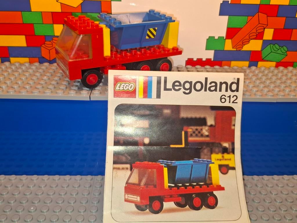 612 legoland vrachtwagen, Lego, Compleet, Ophalen of Verzenden, Zo goed als nieuw