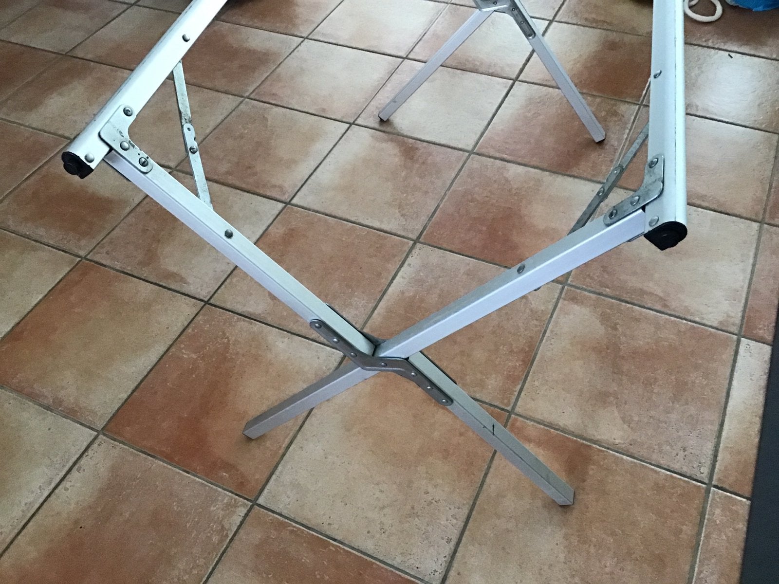 Campingtafel, aluminium, opvouwbaar, oprolbaar, inklapbaar, Ophalen, Gebruikt, Campingtafel
