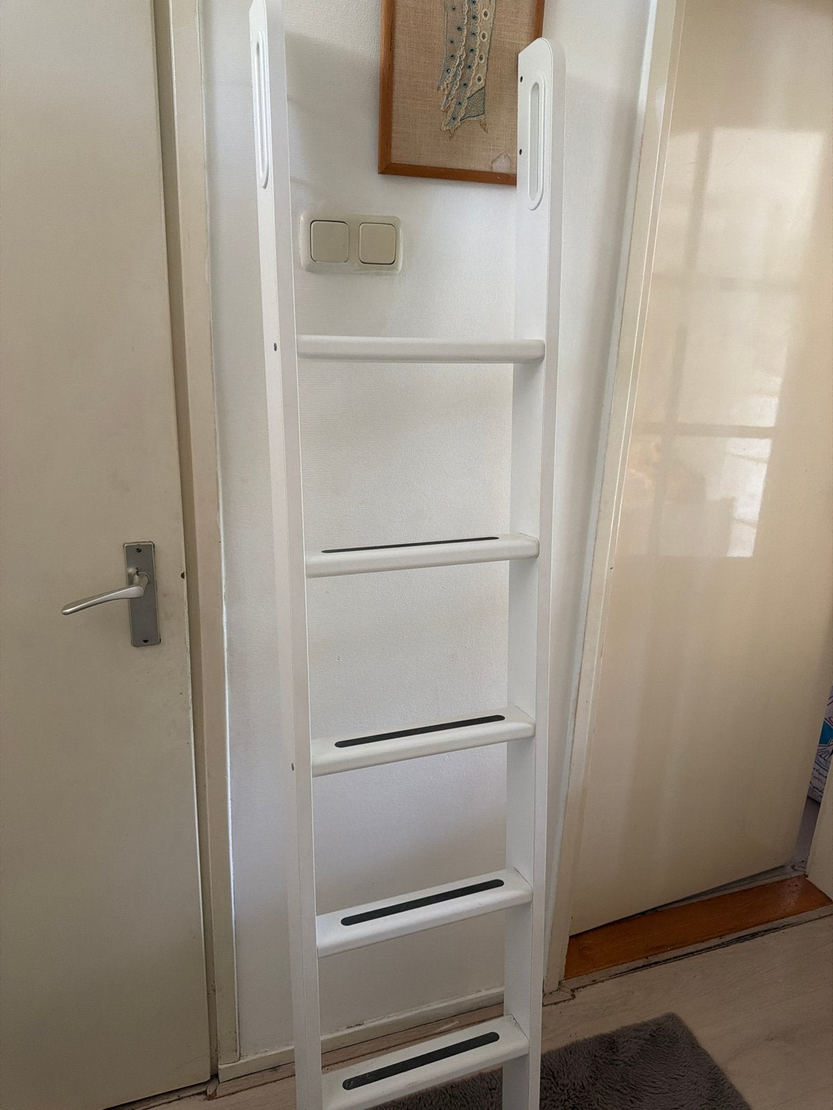 IKEA trap voor hoogslaper - Wit, Ophalen, Gebruikt, Overige typen
