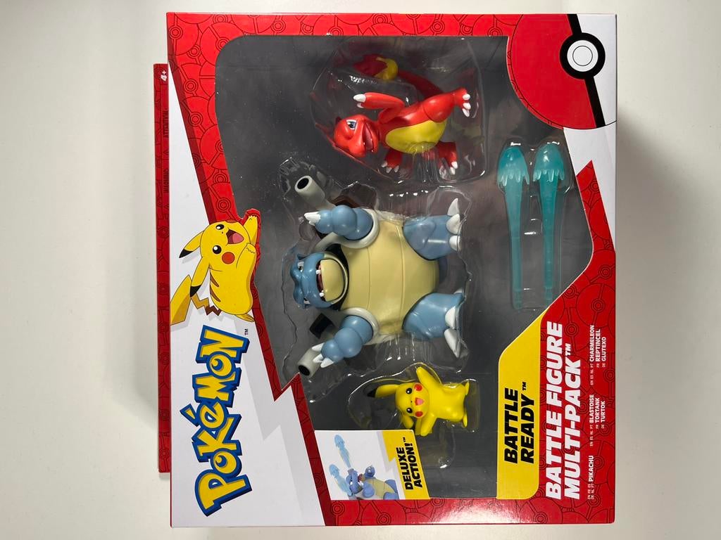 Pokémon figuren - Blastoise, Charmeleon, Pikachu - Sealed, Ophalen of Verzenden, Nieuw