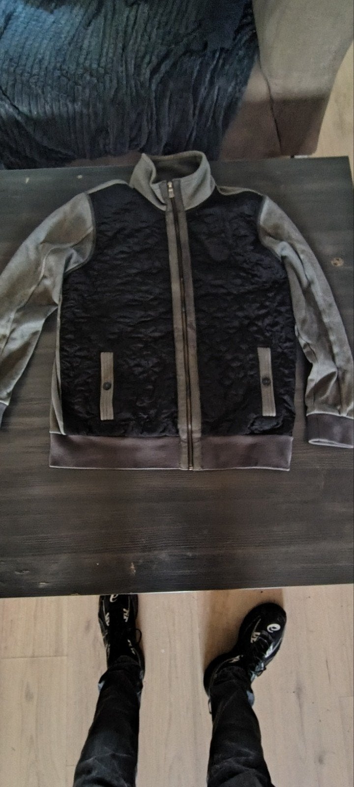 PME Legend Heren Vest Maat XL - Grijs/Zwart, Kleding | Heren, Jassen | Zomer, Ophalen, Maat 56/58 (XL), Zo goed als nieuw, Grijs