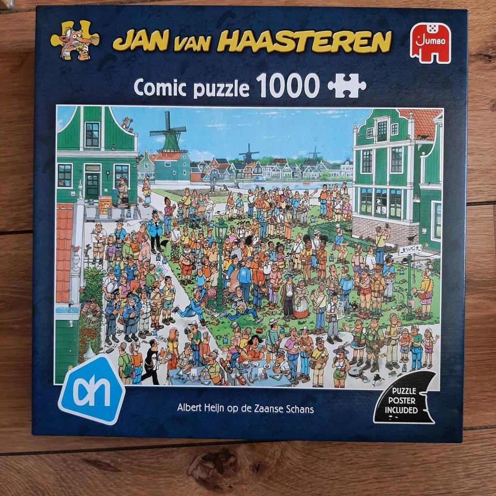 Jan van Haasteren 1000 stukjes, Hobby en Vrije tijd, Ophalen of Verzenden
