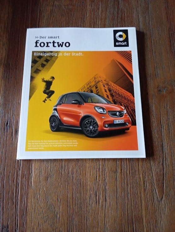 Der Smart For Two 2015 74 pag., Verzenden, Zo goed als nieuw