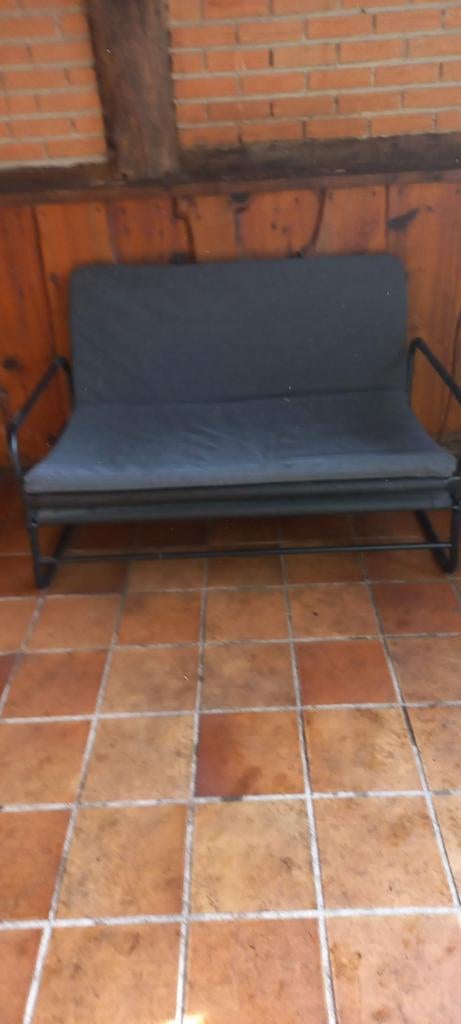 Slaapbanken, Ophalen, Tweepersoons, 140 cm, Zo goed als nieuw