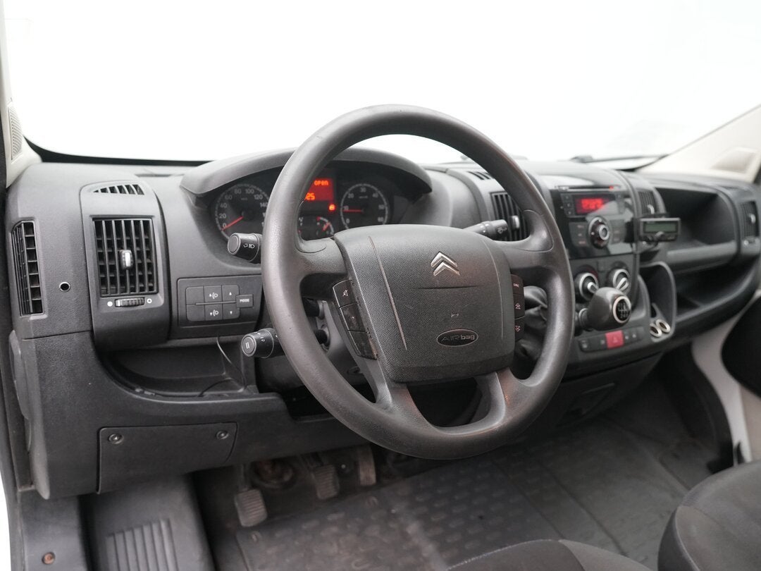 Citroën Jumper 2.2 Dubbel Cabine 130PK Gesloten bestelwagen, Auto's, Euro 5, Gebruikt, Citroën, Wit