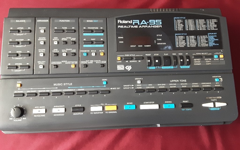 Roland Realtime Arranger RA-95, Ophalen of Verzenden, Gebruikt