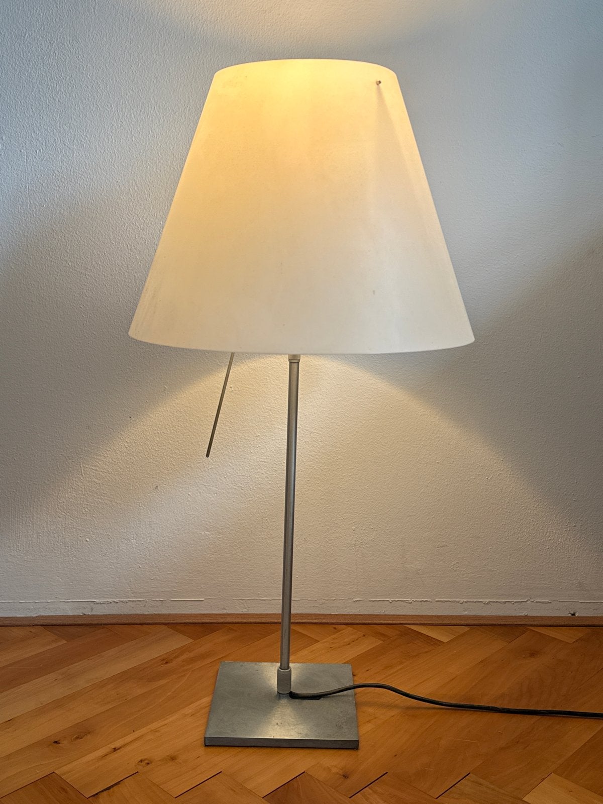 Luceplan Costanza dimbare verstelbare vloerlamp, Kunststof, Gebruikt, 150 tot 200 cm, E27 (groot)