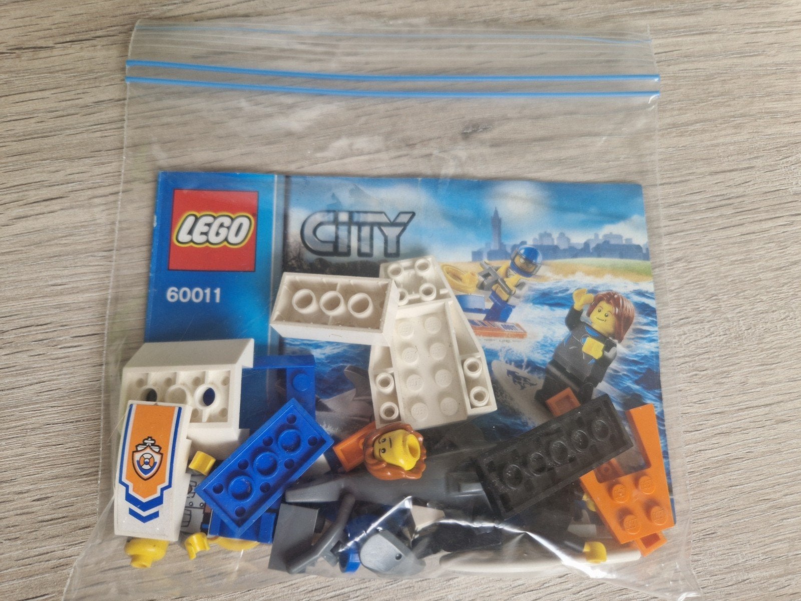 lego 60011 politie, Ophalen of Verzenden, Zo goed als nieuw