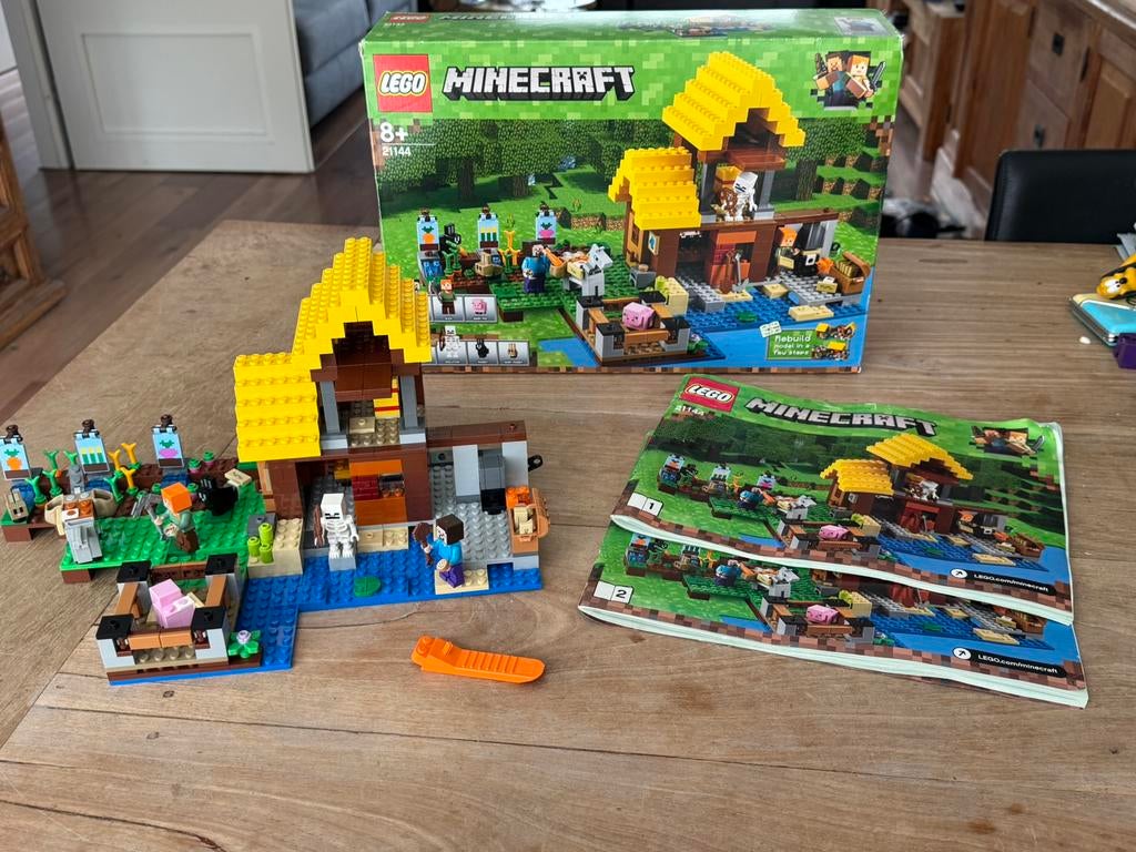 Lego Minecraft 21144, Minecraft, Lego, Ophalen of Verzenden, Zo goed als nieuw