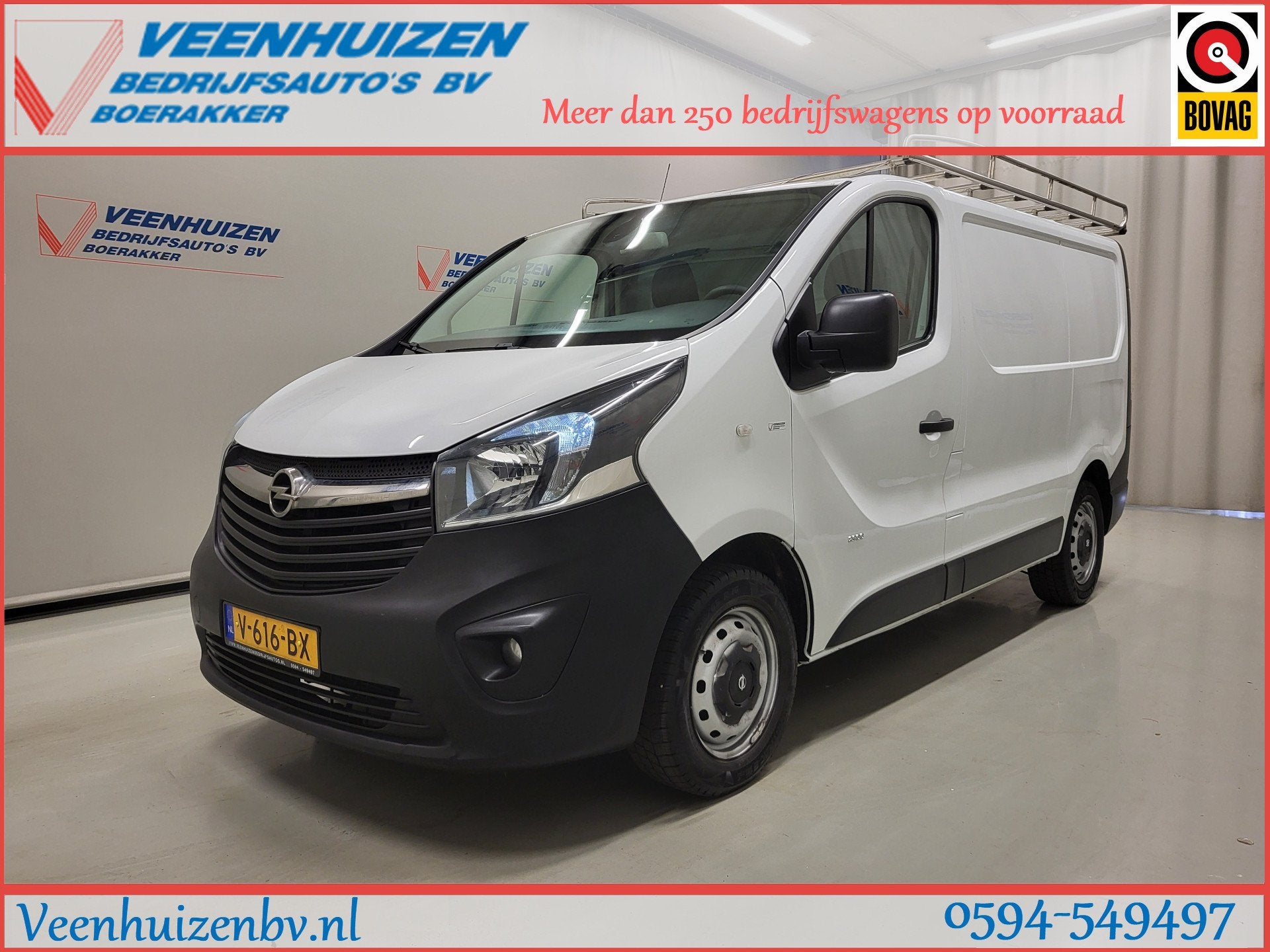 Opel Vivaro 1.6CDTI 126pk Trekhaak Euro 6! (bj 2016), Auto's, Voorwielaandrijving, Gebruikt, Euro 6, 4 cilinders