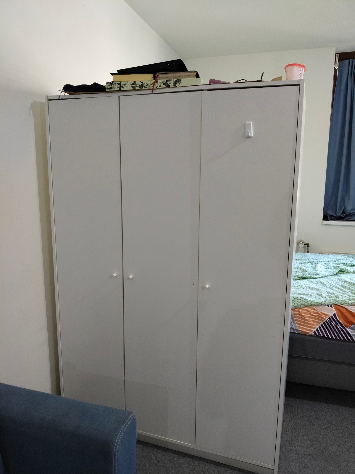 Ikea Kleppstad kledingkast, Ophalen, Met deur(en), Gebruikt, 100 tot 150 cm
