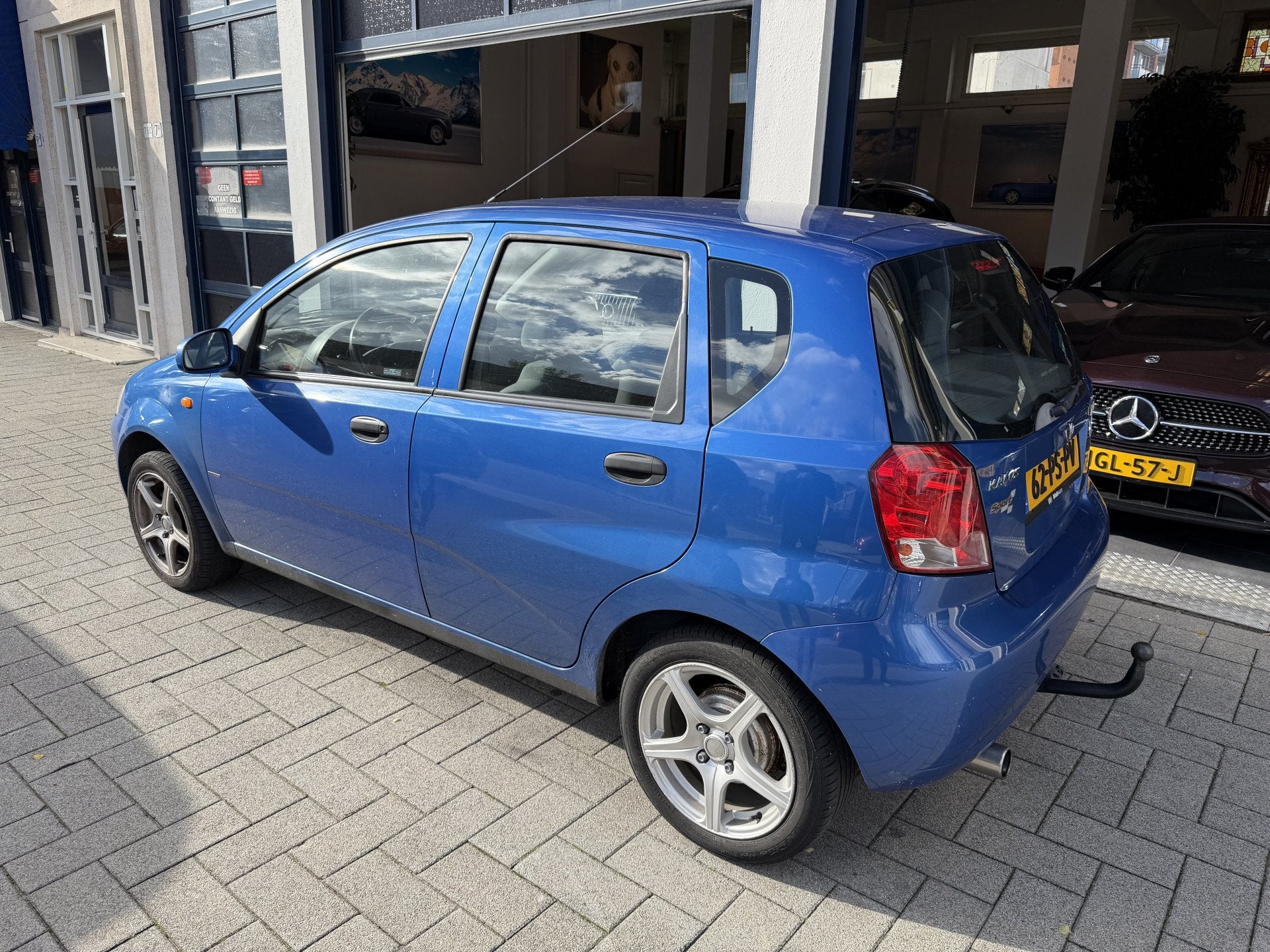 Daewoo Kalos 1.4-16V Class 5-DEURS/APK APRIL 2027 (bj 2004), Auto's, Voorwielaandrijving, 4 cilinders, Bedrijf, Handgeschakeld