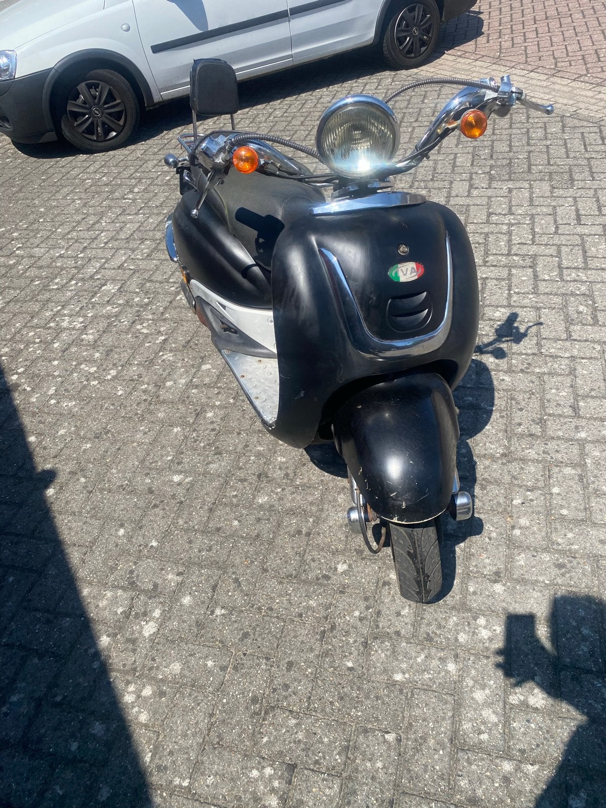 Retro snor scooter - Ideaal voor de zomer!, Fietsen en Brommers, Snorfietsen en Snorscooters, Ophalen of Verzenden, Gebruikt, Benzine