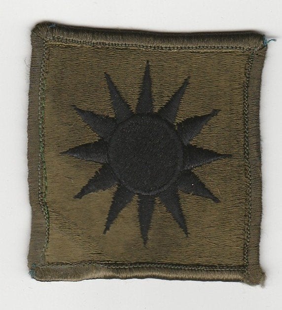 embleem US Army - 40TH Infantry Division (GVT, Gevechtstenue, Verzenden, Landmacht, Amerika, Embleem of Badge