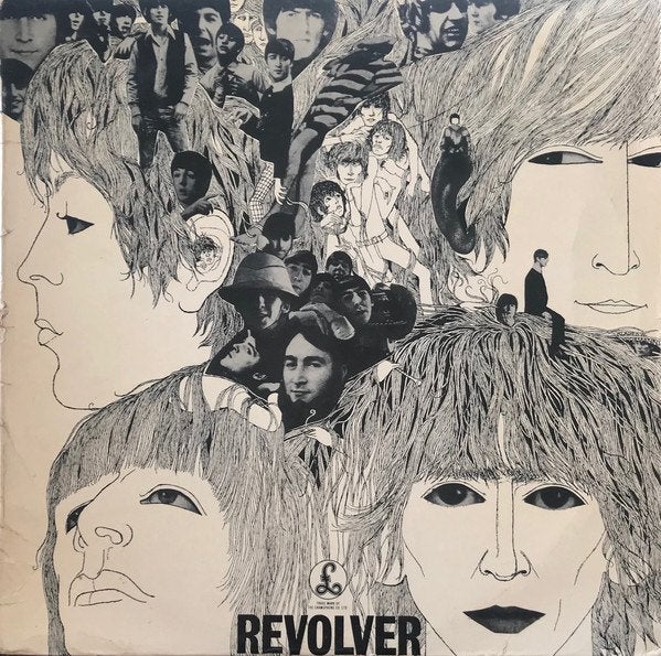 LP REVOLVER THE BEATLES NEDERLANDSE PERSING 1966 MCCARTNEY, LP, Zo goed als nieuw, 12 inch, Verzenden