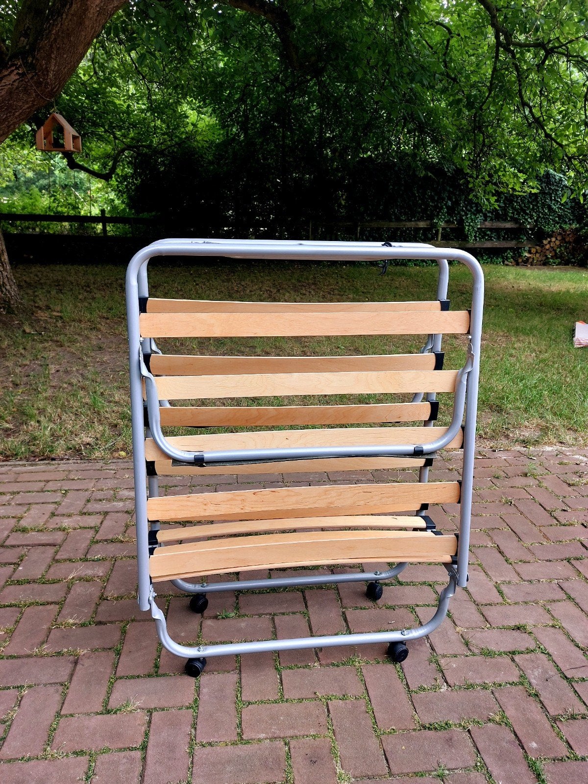 Inklapbaar bed ( 190×80), Ophalen, Gebruikt, 90 cm, Eenpersoons