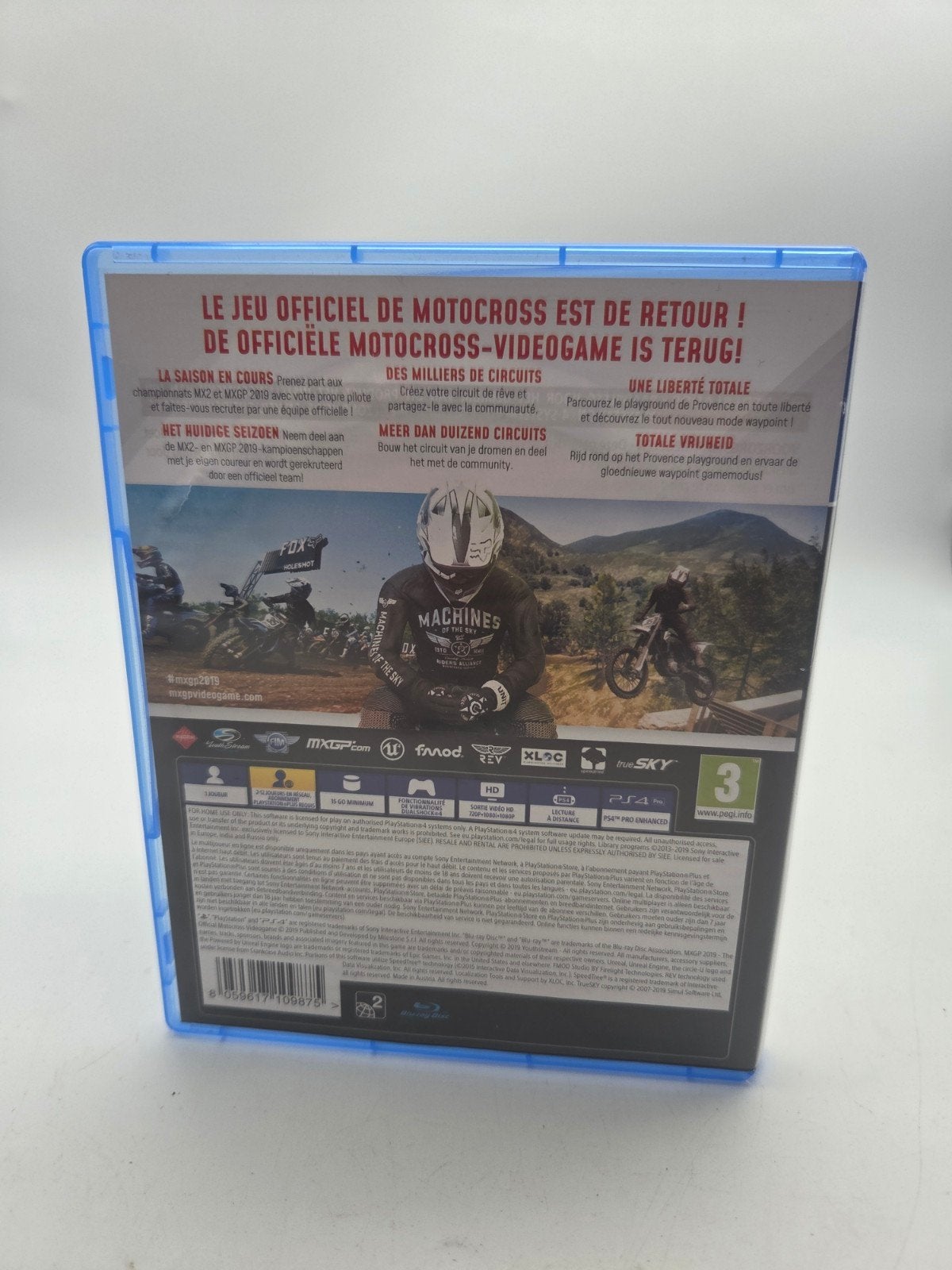 MXGP 2019 PS4 - Officiële Motocross Videogame, Milestone S.r.l., 1 speler, Racen en Vliegen, Eén computer