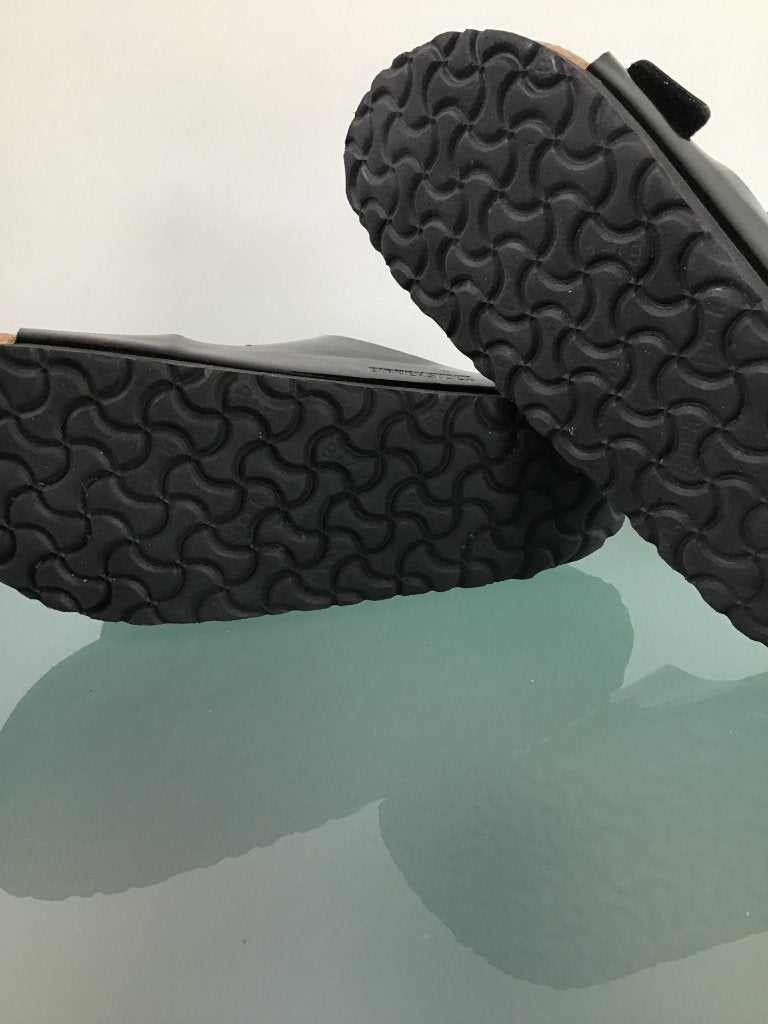 Birkenstock 41 Arizona | zwarte slippers | Gratis verzenden, Kleding | Dames, Slippers, Verzenden, Zwart, Zo goed als nieuw