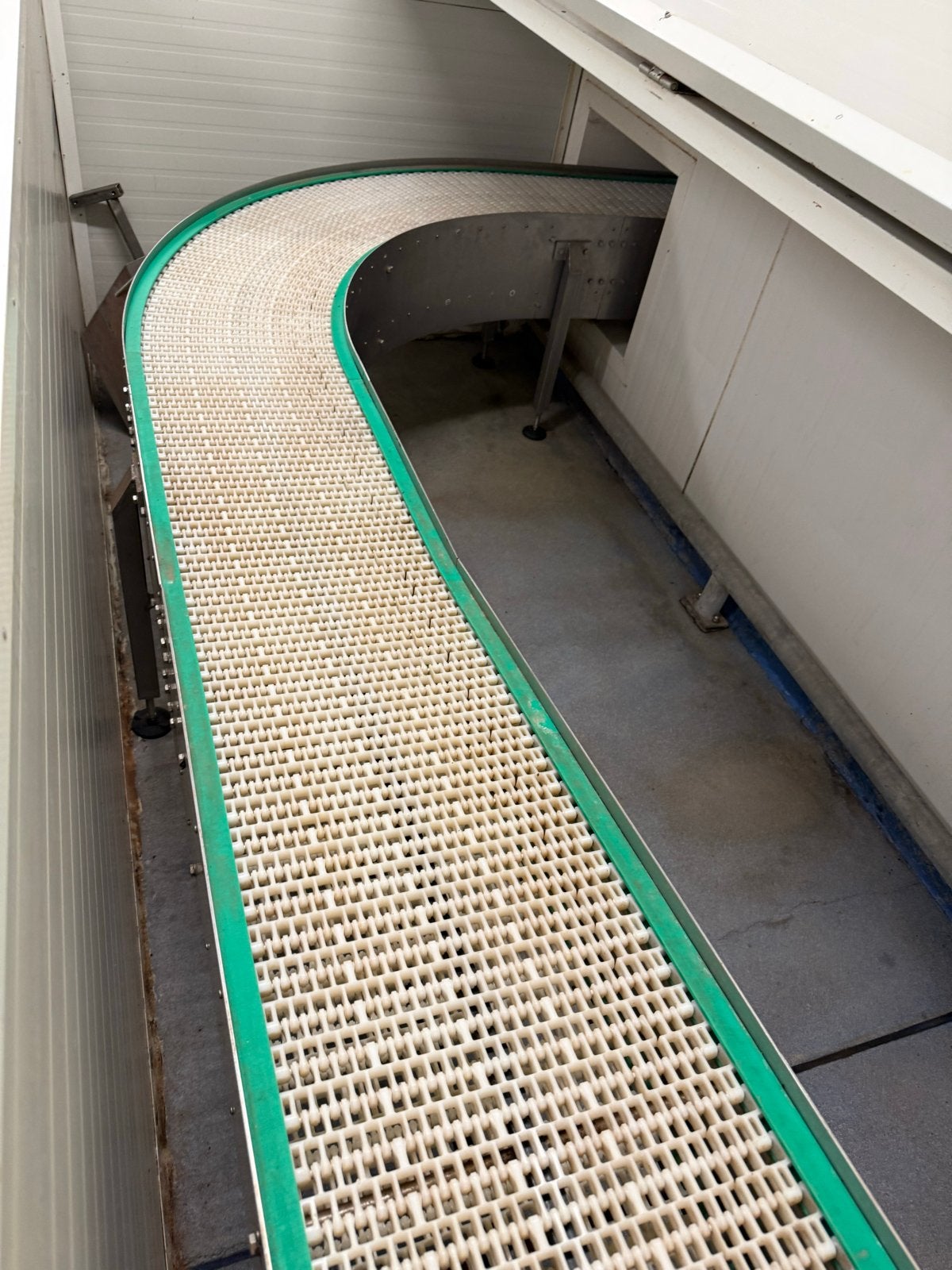 Gebogen transportband met motor - Ideaal voor productie, Ophalen of Verzenden