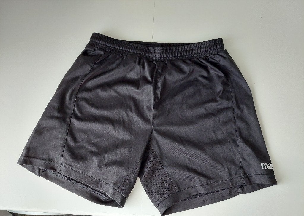 Macron sport short zwart - maat XL (4 stuks), Macron, Zwart, Maat 46/48 (XL) of groter, Ophalen of Verzenden