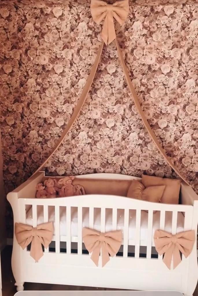 Complete luxe babykamer Caramella incl. ALLES nieuwpr €3500+, Ophalen of Verzenden, Zo goed als nieuw, Beige, 200 cm of meer