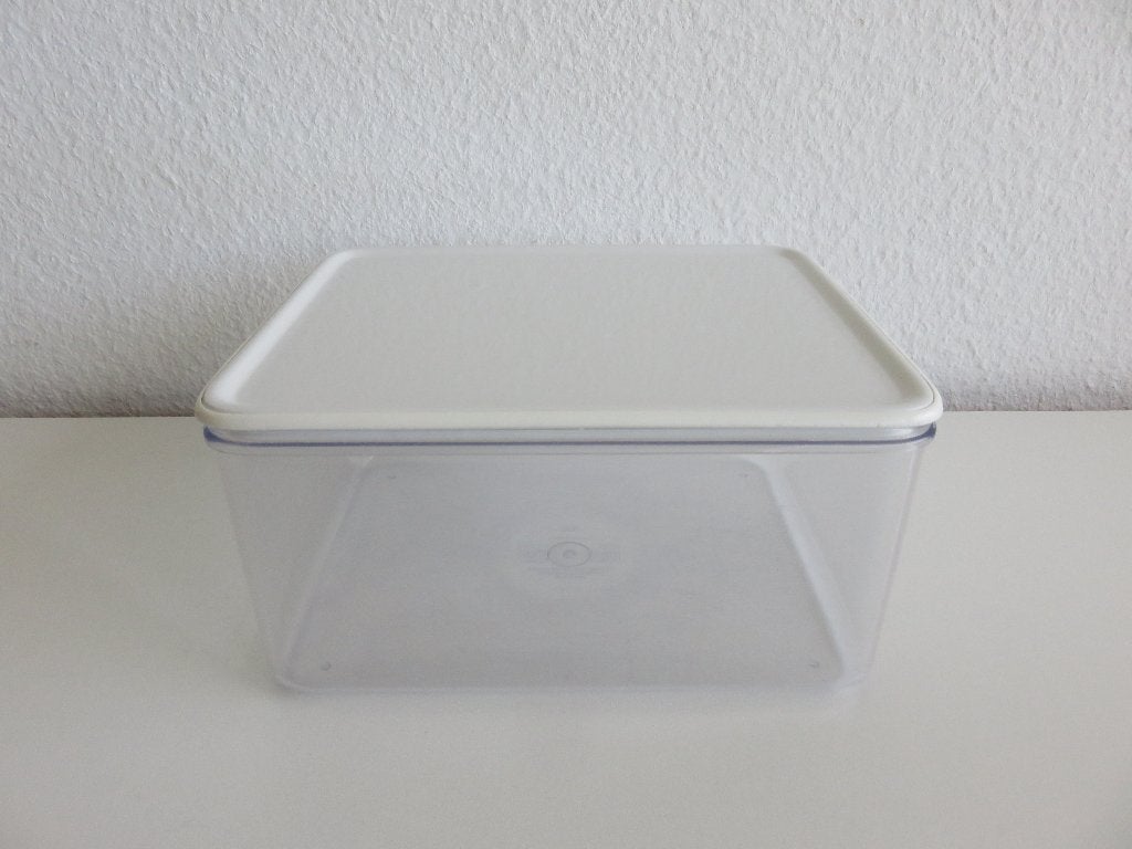 Mepal rosti vintage witte koektrommel, vershouddoos kaasdoos, Ophalen of Verzenden, Zo goed als nieuw