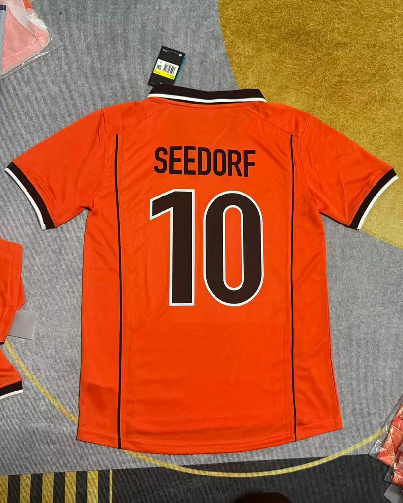 Nederland 1998 Seedorf 6 Thuisshirt Maat S, Maat M, Ophalen of Verzenden, Zo goed als nieuw, Shirt
