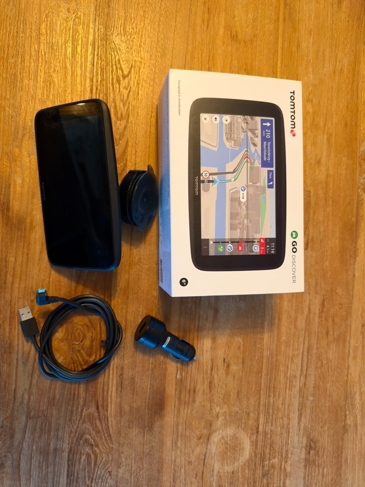 TomTom GO Discover navigatiesysteem, Ophalen of Verzenden, Zo goed als nieuw
