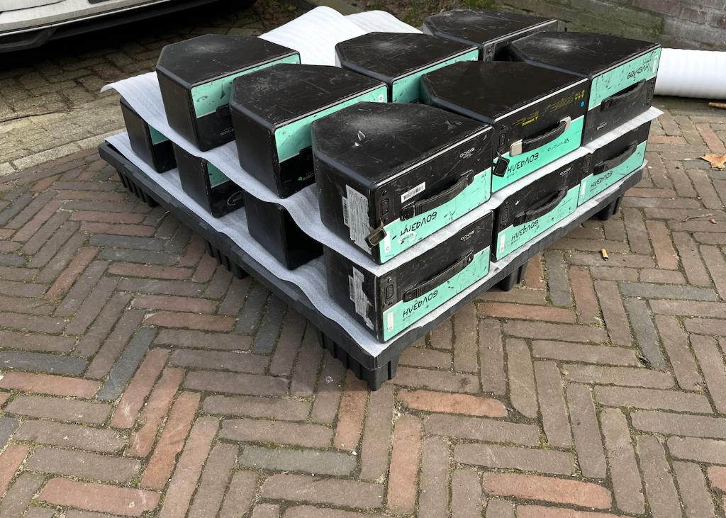 Super soco 60V 43Ah accu gebruikt per 10st, Fietsen en Brommers, Brommeronderdelen | Scooters, Gebruikt, Overige merken, Overige typen