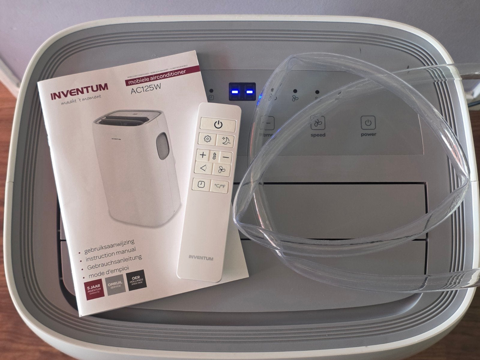 Inventum Mobiele Airconditioner AC125W - Zo goed als nieuw, Ophalen, 3 snelheden of meer, Zo goed als nieuw, Koelen en Ontvochtigen