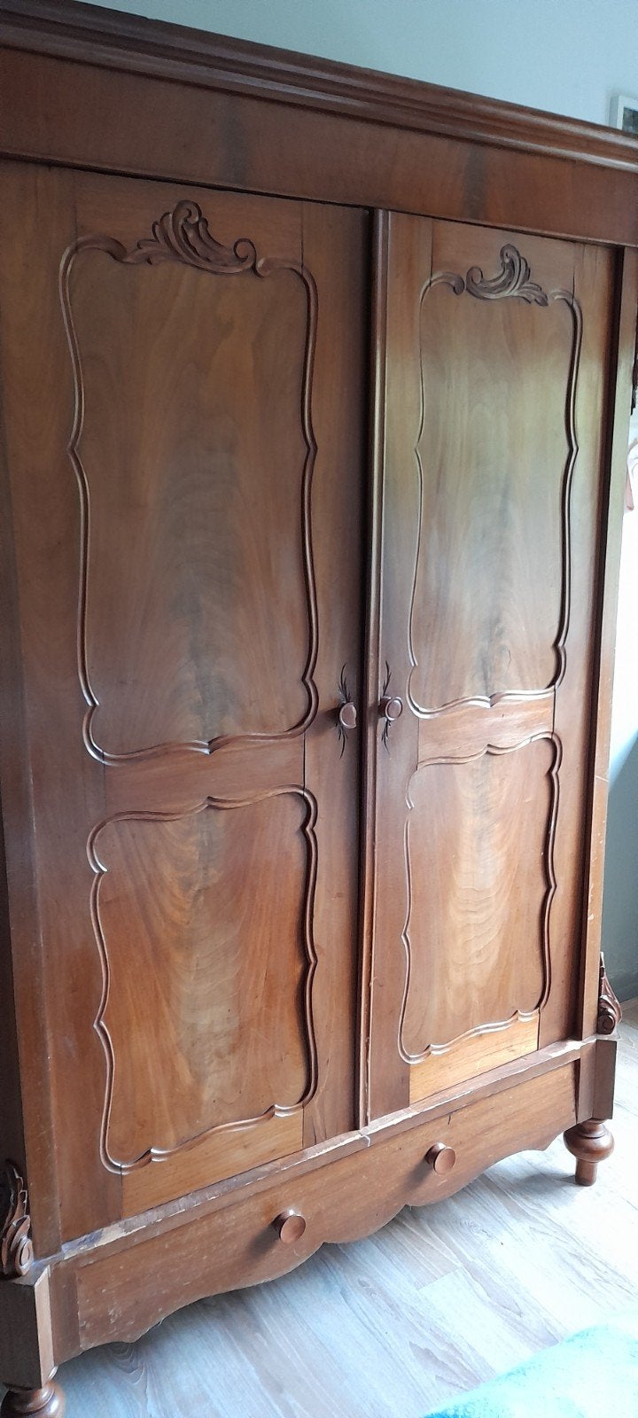 kast met schappen en grote lade, Ophalen of Verzenden