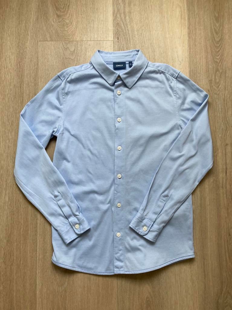 Overhemd Communie Bruiloft hemd Only 152, Ophalen of Verzenden, Zo goed als nieuw, Jongen, Overhemd of Blouse