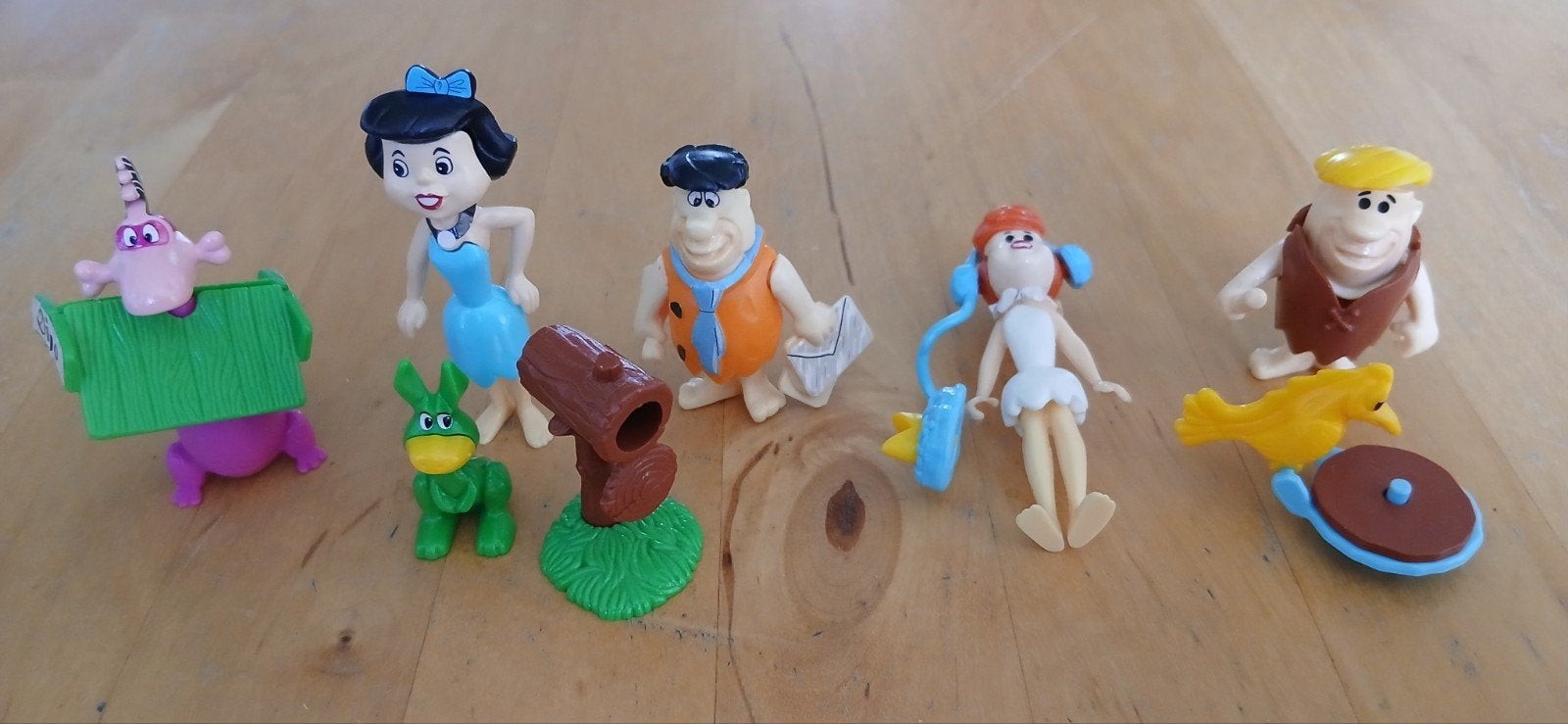 Flintstones figuurtjes - Kindersurprise / Ferrero, Ophalen of Verzenden, Gebruikt, Hardplasticfiguren