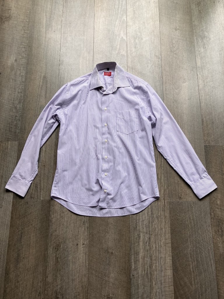 Liv collection overhemd (gestreept / maat 39), Kleding | Heren, Overhemden, LIV, Wit, Gedragen, Halswijdte 39/40 (M)