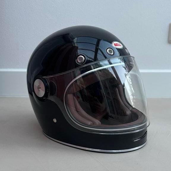 Nette Bell Bullit helm - Zwart - Maat L, Overige merken, Dames, Ophalen of Verzenden, Integraalhelm