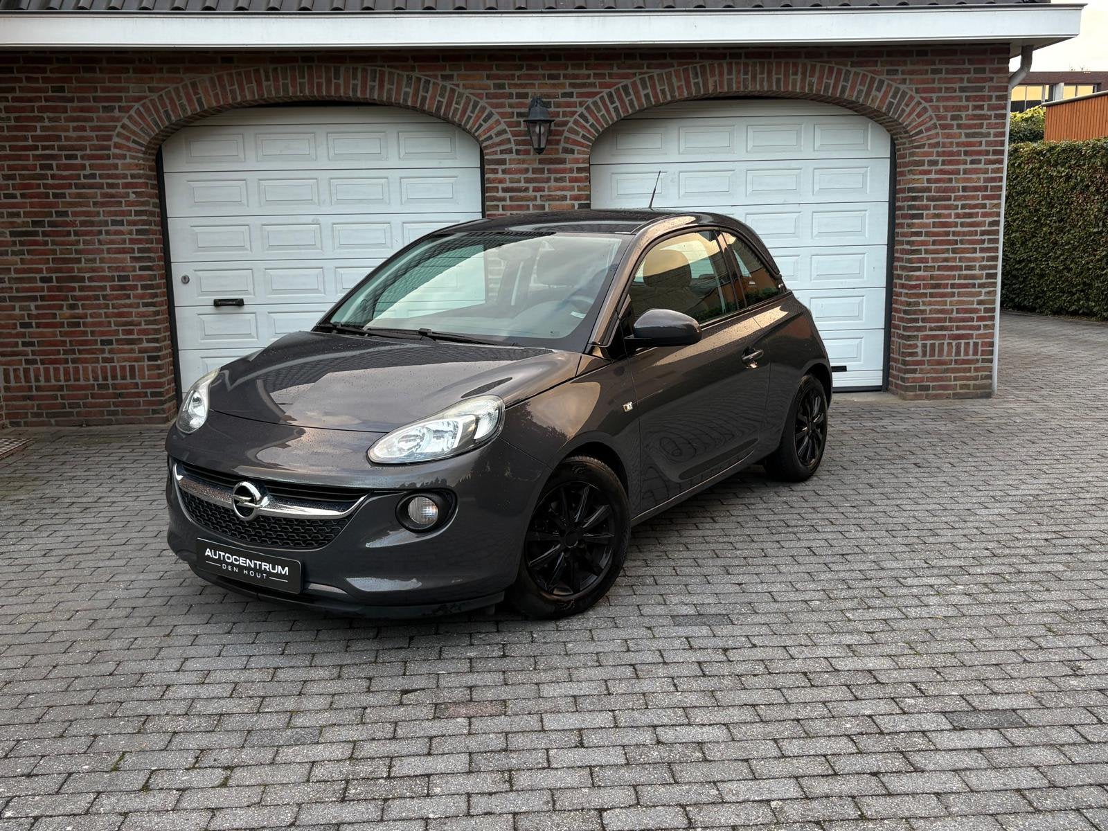 Opel ADAM 1.2 Ecoflex | garantie | volledig onderhouden, Voorwielaandrijving, 40 €/maand, Zwart, 4 cilinders