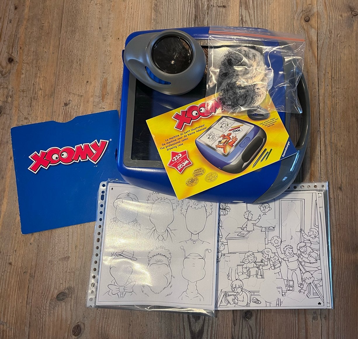 Xoomy Tekenmachine met extra tekenvellen, Ophalen, Zo goed als nieuw, Overige typen