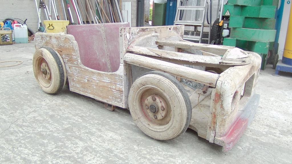 Hennecke brandweerwagen kermis draaimolen retro uniek, Antiek en Kunst, Ophalen