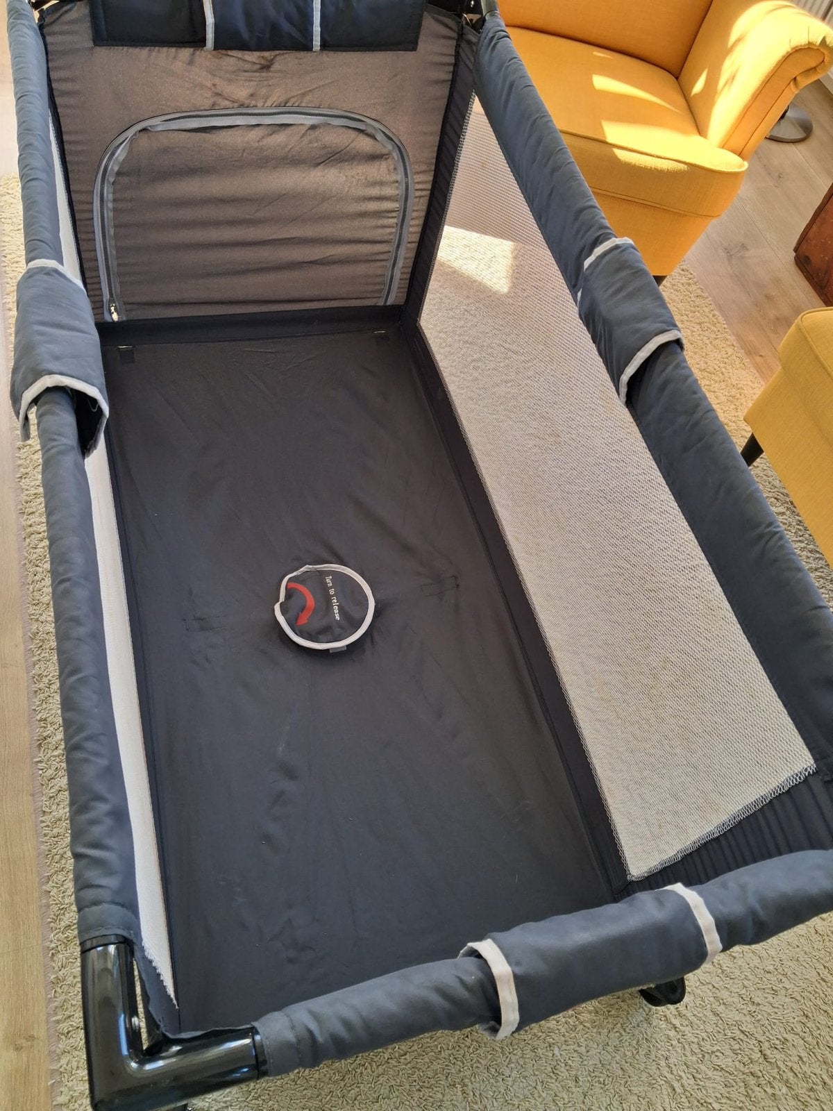 Campingbed Koelstra, Ophalen of Verzenden, Gebruikt, Reisbedje