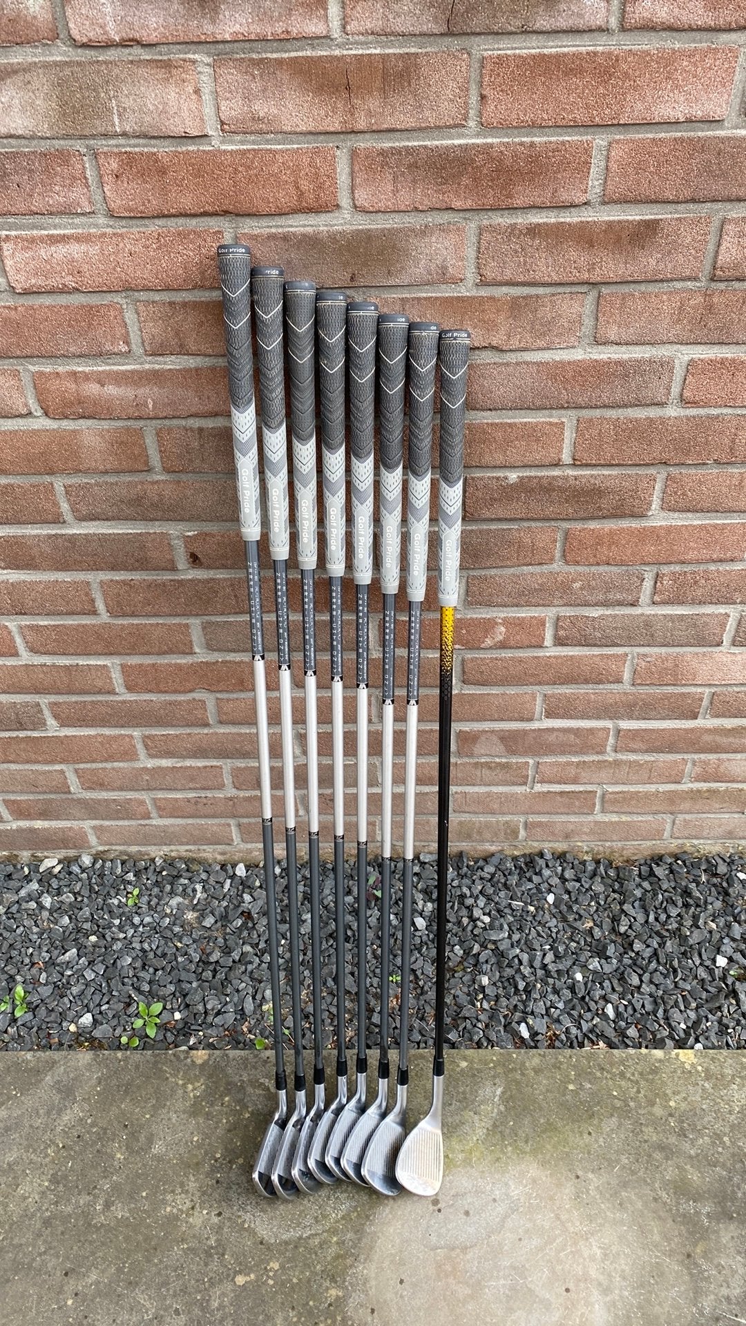 Cobra King forged tec ijzers, Sport en Fitness, Golf, Ophalen of Verzenden, Gebruikt, Set