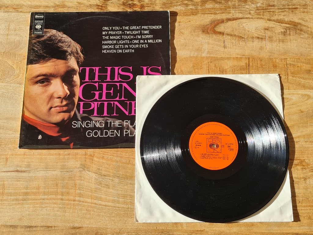 LP Gene Pitney – This Is Gene Pitney Singing The Platters, Ophalen of Verzenden, Zo goed als nieuw, 12 inch