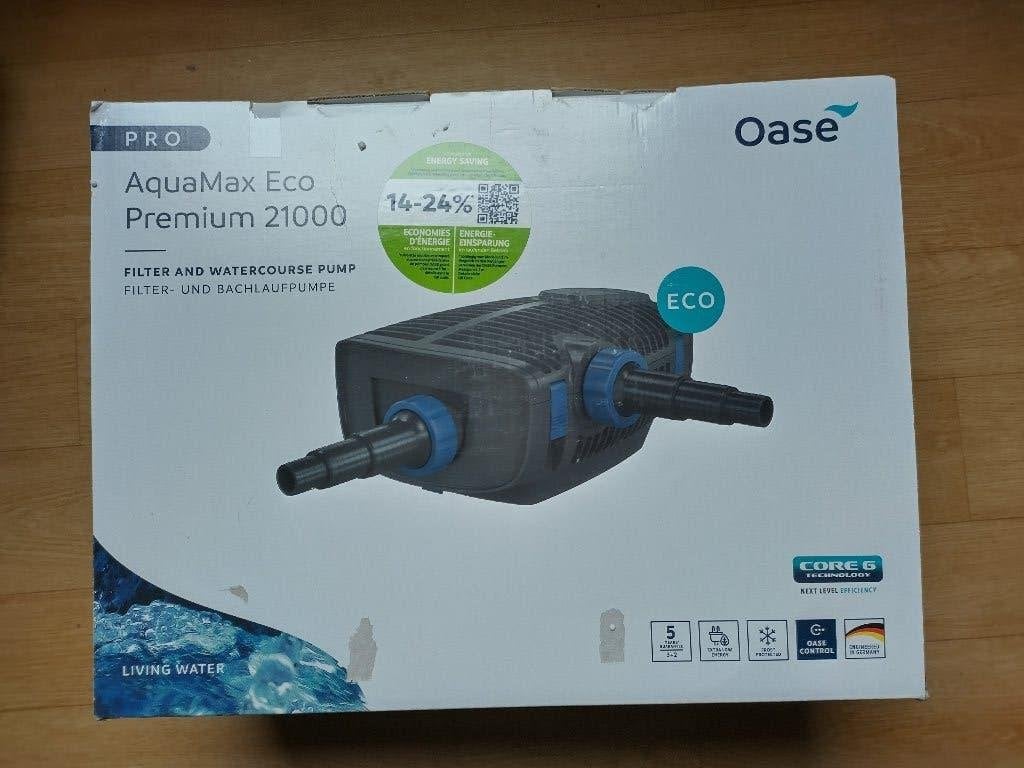 Oase AquaMax Eco Premium 21000 vijverpomp nieuw in doos, Ophalen of Verzenden, Nieuw, Vijverpomp