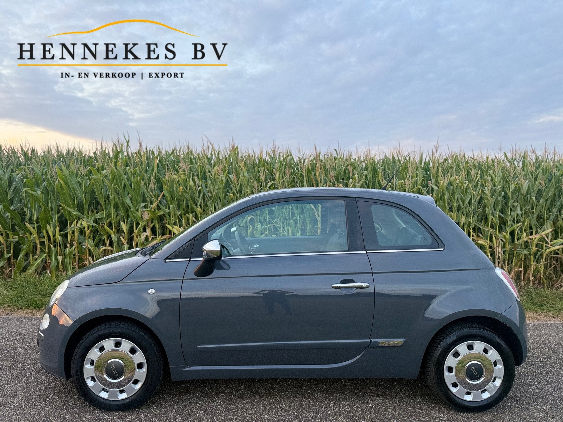 Fiat 500 1.2 Pop, Auto's, Euro 5, Stof, Gebruikt, 4 cilinders