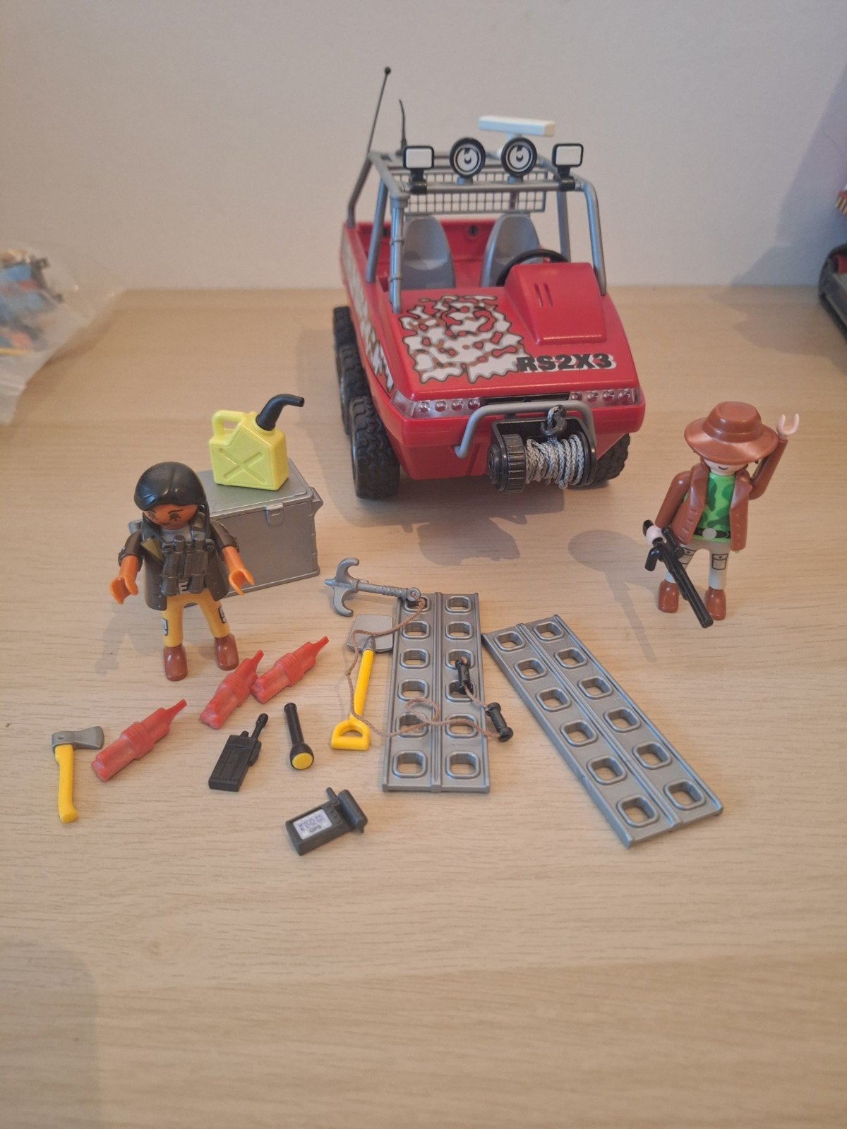 Playmobil Schatzoekers Amfibievoertuig Set 4844, Ophalen of Verzenden, Gebruikt, Complete set