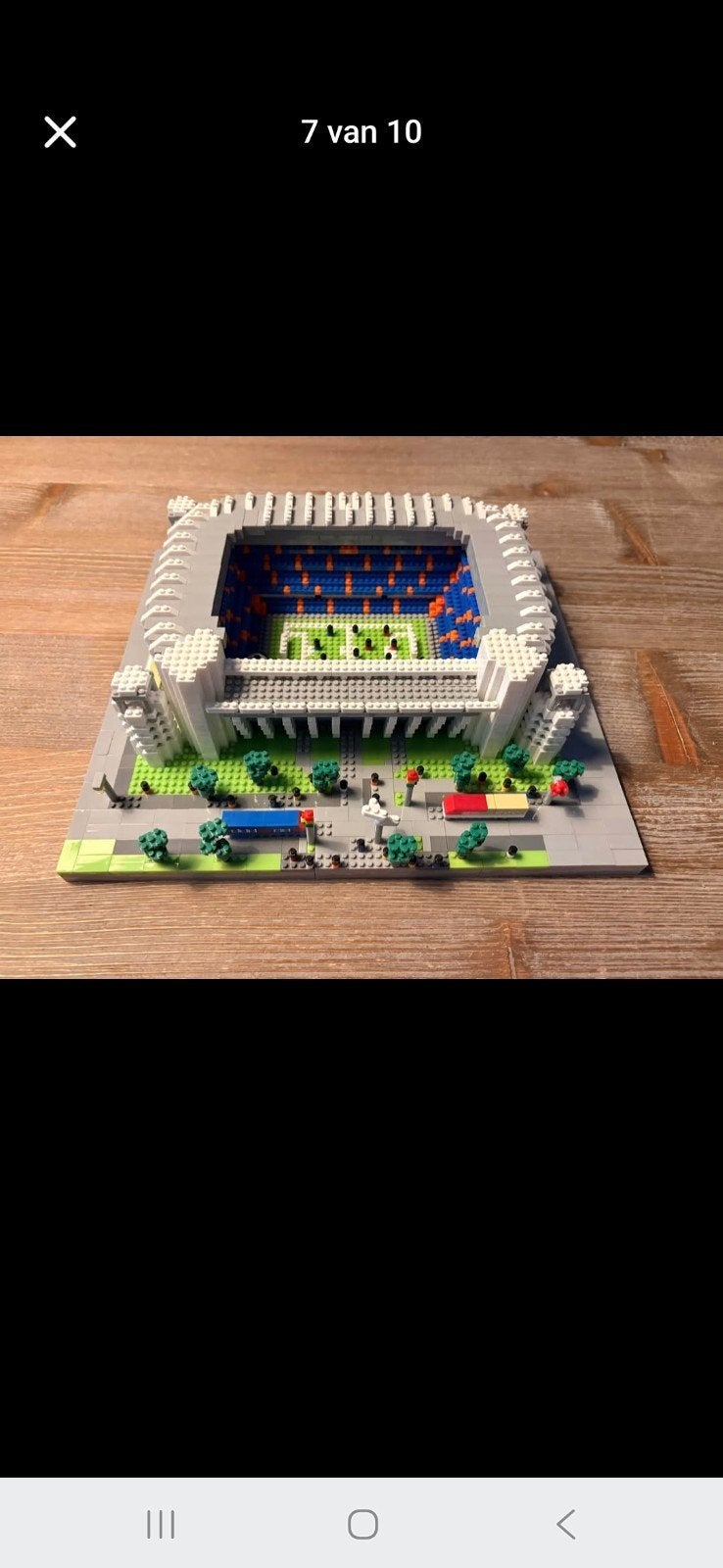 Bernabau voetbalstadion mini blocks, Ophalen of Verzenden