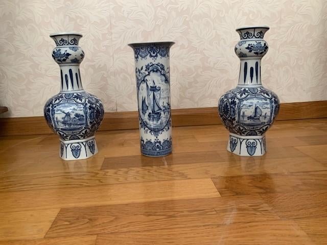 vazen delfts blauw, Ophalen