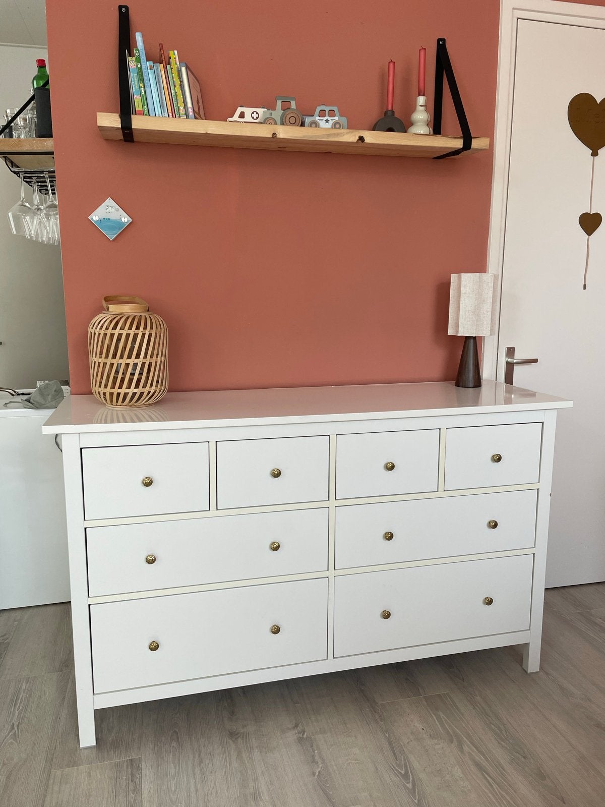 IKEA Hemnes ladekast B159,5xD50xH96cm, Ophalen, Gebruikt, 150 tot 200 cm, Minder dan 100 cm