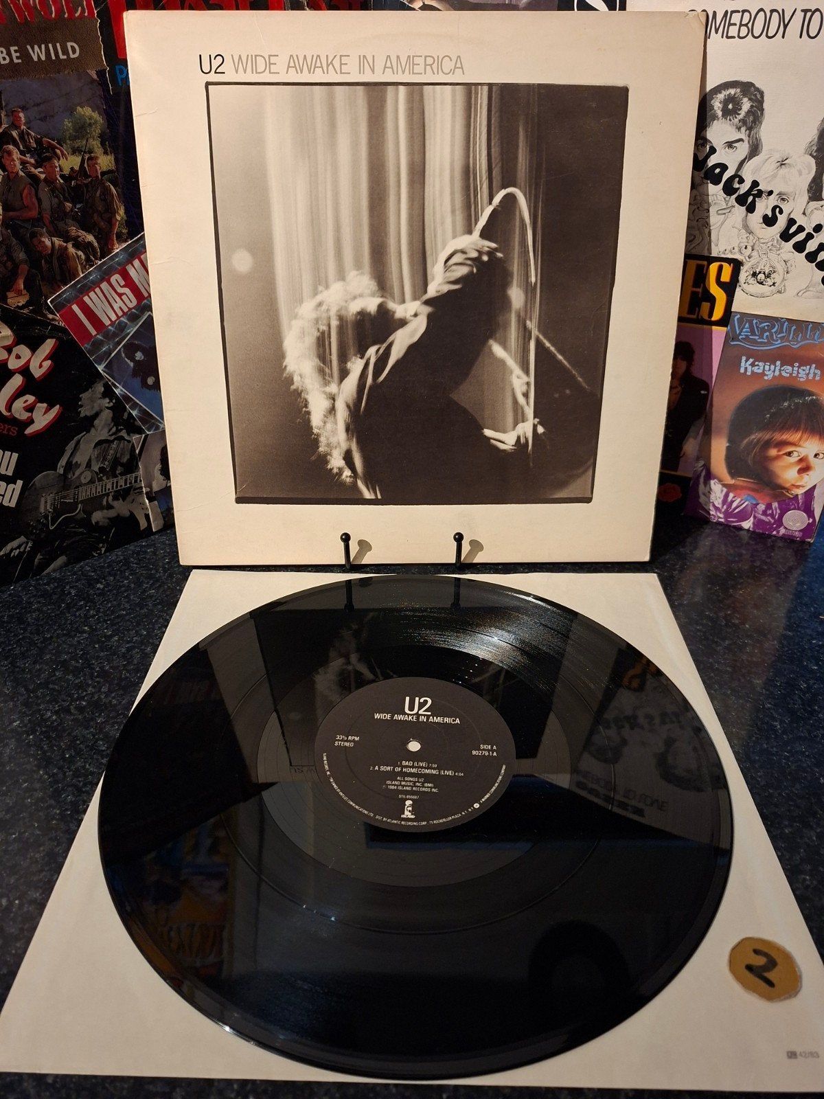U2 - Wide Awake in America EP (1985) -2, LP, Gebruikt, Overige formaten, Ophalen of Verzenden